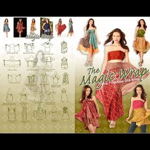 Magic Wrap Maxi skirt